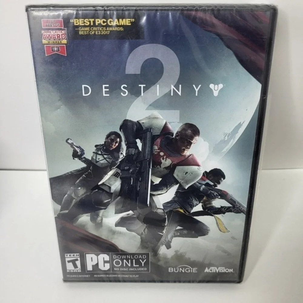 Destiny 2‎ PC Game Download Only Bungie Activision New Sealed 2017